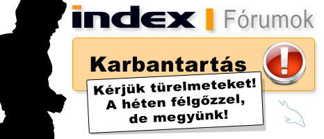 index forumok karbantartás, index.forum.hu
